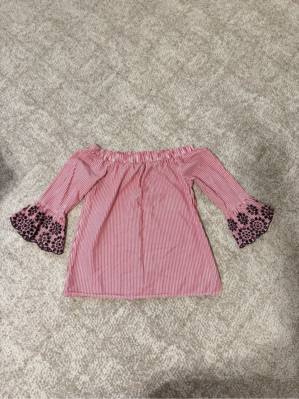 Stripped Blouse size S - Picture 4 of 6